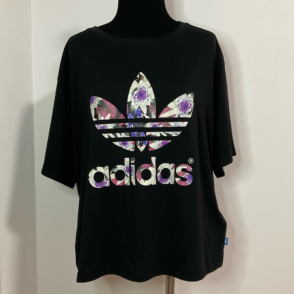 Adidas Black Short Sleeve Tee